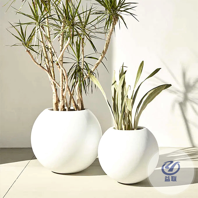 玻璃鋼花箱家庭陽(yáng)臺(tái)種植箱樓頂種菜盆庭院蔬菜花盆室內(nèi)花種菜廠家