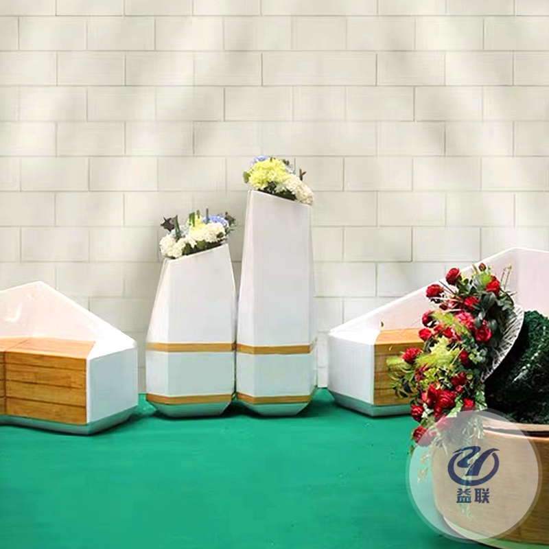 戶外玻璃鋼市政花盆花缽花箱復(fù)合材料高架橋梁公路城市綠化種植箱
